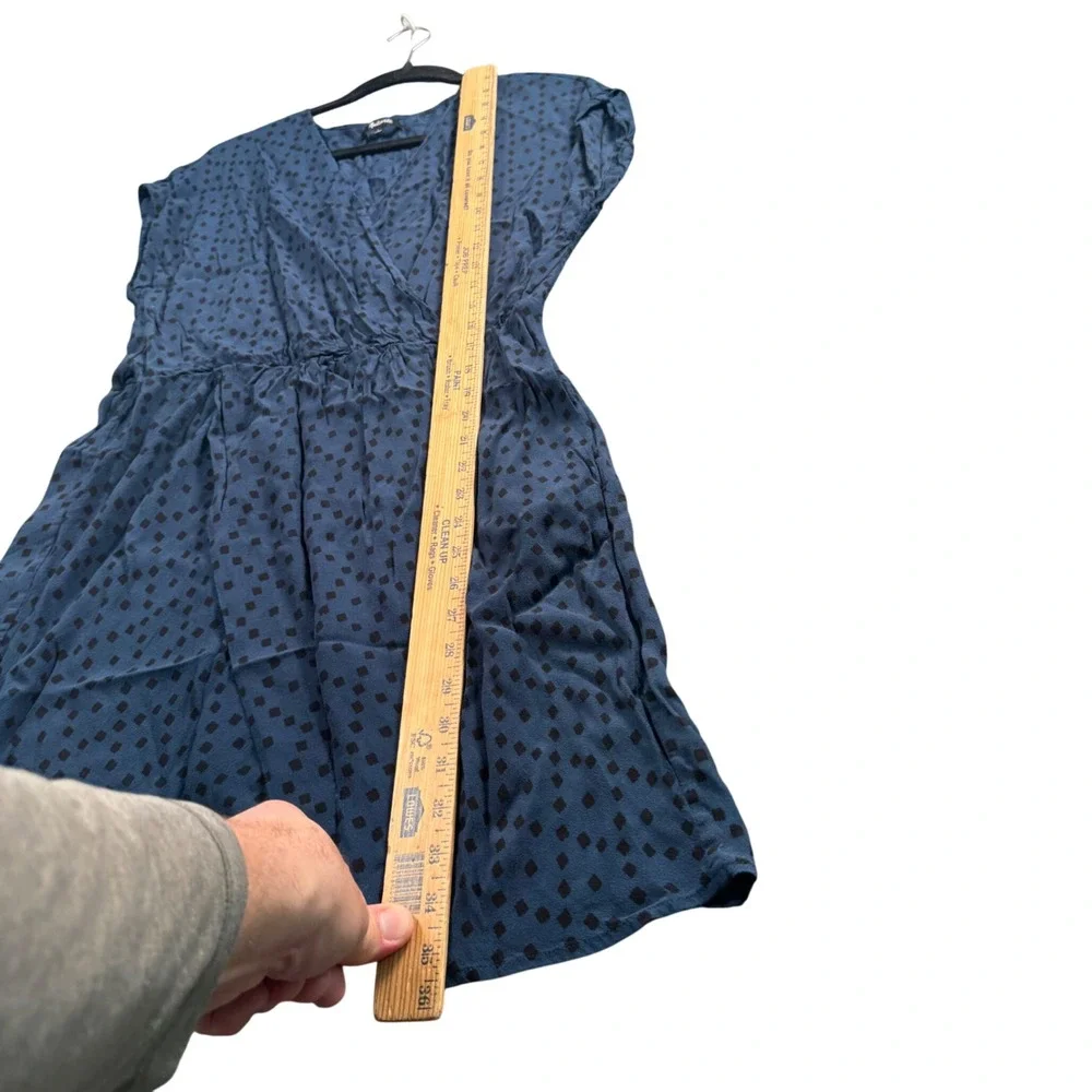Madewell Cottagecore Fairycore Mini Dress Blue Romantic‎ Prairie Boho L